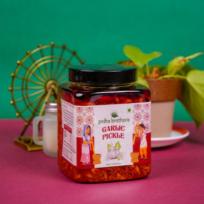 Godha Brother's Spicy Garlic Pickle (250 gm)