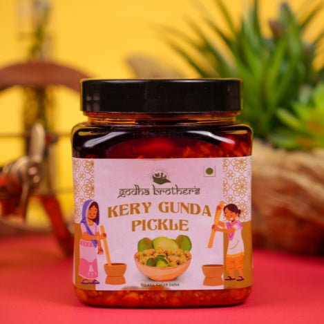 Godha Brother's Tangy Raw Mango &  Kery Gunda Pickle