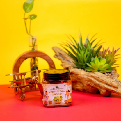 Godha Brother's Tangy Raw Mango &  Kery Gunda Pickle